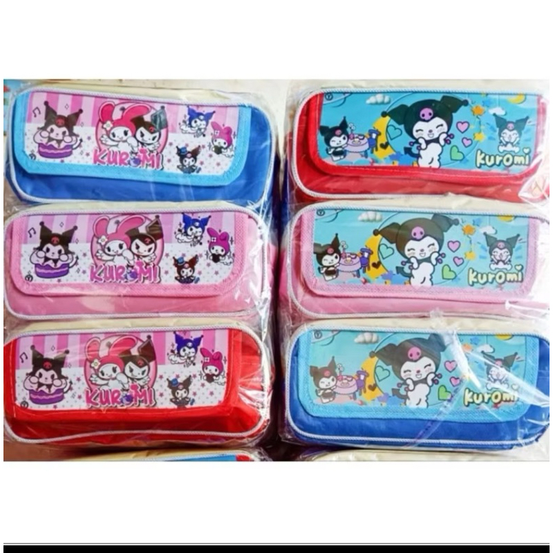 

12pc Tempat Pensil Saku Karakter Accesories Souvenir Ulang Tahun