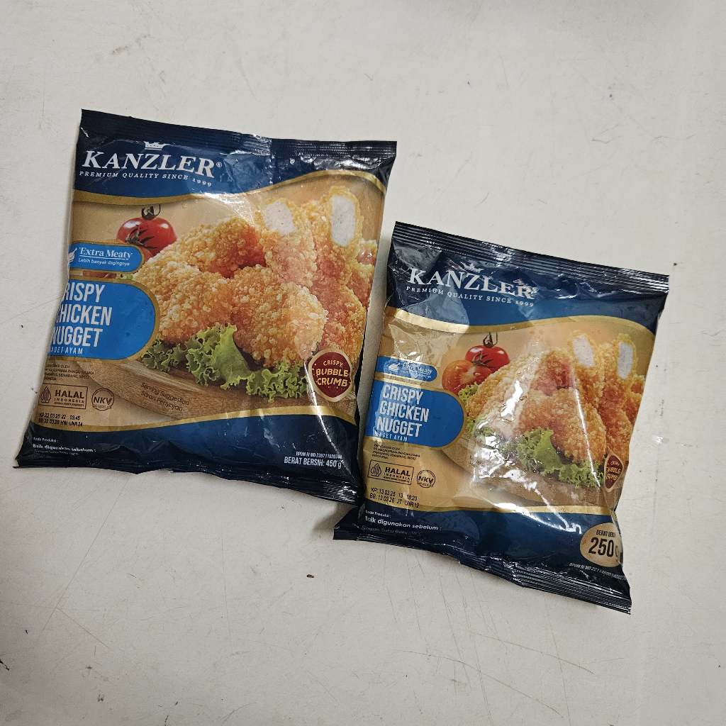 

Kanzler Crispy Chicken Nugget / Crunchy Bubble 450gr