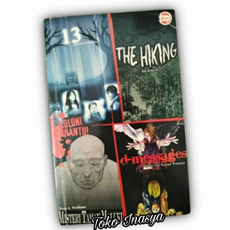 KOMIK KOLONI HANTU (THE HIKING / D MESSAGES / 13 / MISTERI TAMAN MALUKU) HOROR / ORIGINAL
