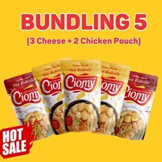 

CIOMY - BUNDLING 5 MIX CUANKI POUCH (3 Cheese + 2 Chicken Pouch)