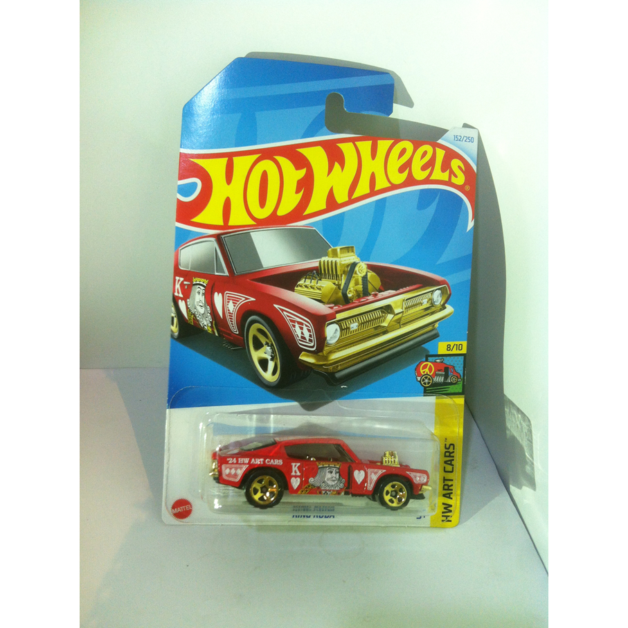 Hot Wheels. 2024 HW Art Cars Mini Collection - 8. King Kuda. Red by MATTEL