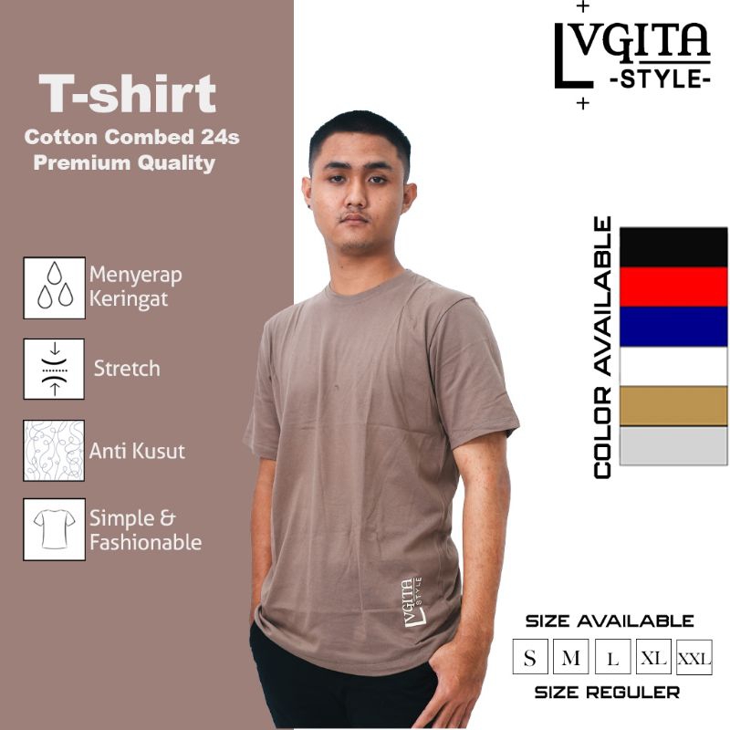 LvGita Premium Tshirt Brown