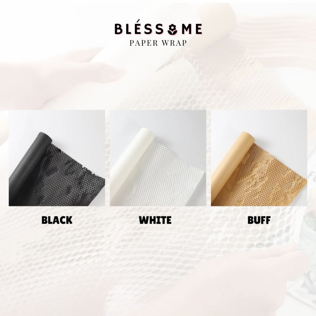 

(1 ROLL) Flower Wrapping Paper Art Mesh Honey Comb / Honeycomb Jaring Bee / Kertas Bunga Bolong Bolong Sarang Lebah Sarang Tawon Kertas Buket Bunga Florist Eco Friendly Pembungkus Kertas Hand Bouquet