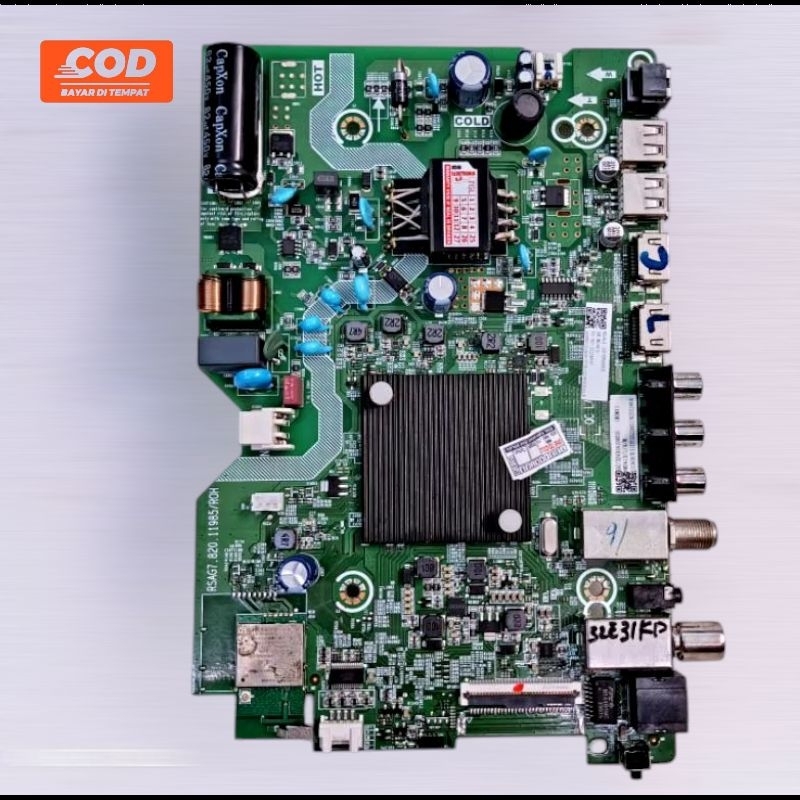 MAINBOARD MB MESIN TV TOSHIBA 32E31KP