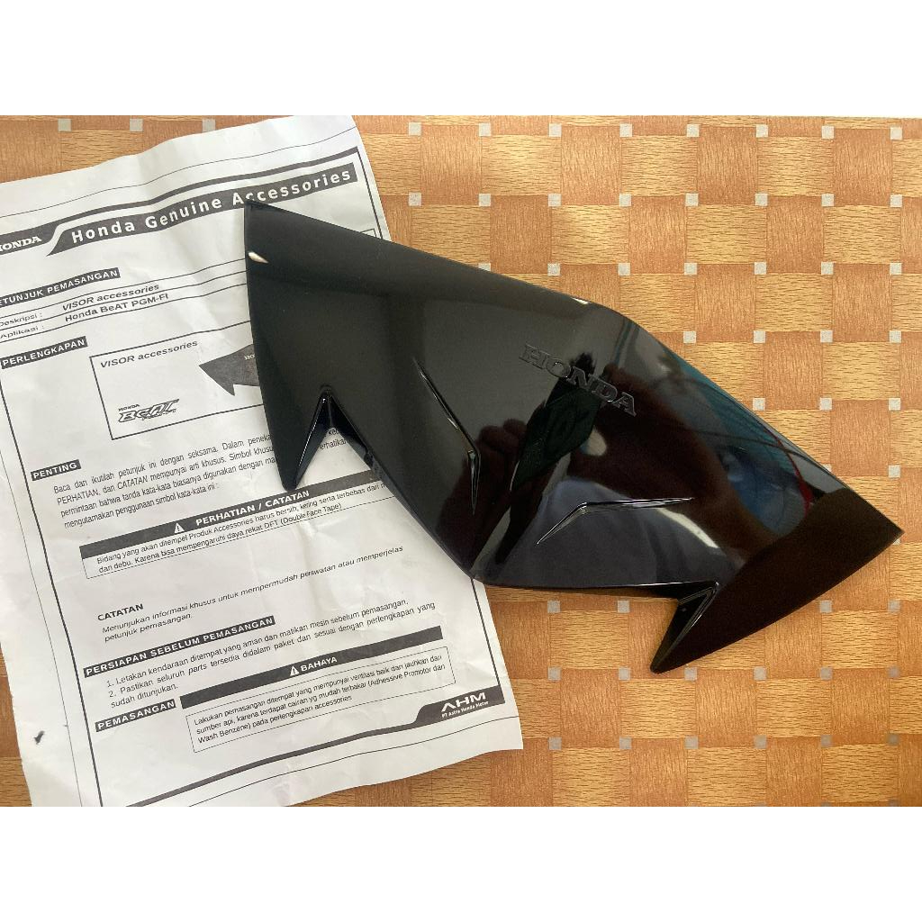 VISOR/WINDSHIELD BATOK BEAT FI (2013-2014) ORIGINAL AHM