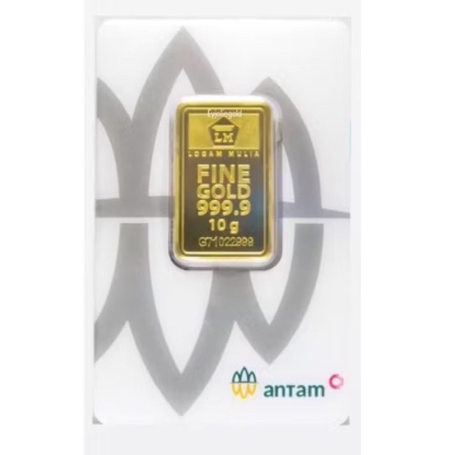 Antam 10 gram 10 gr Emas Logam Mulia Certieye Press