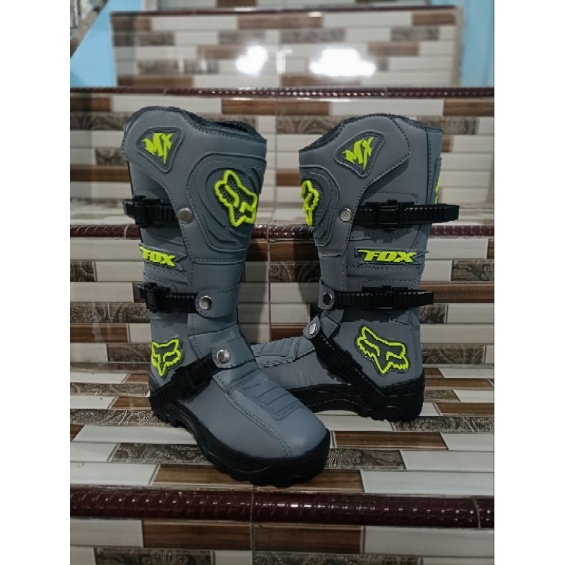 Sepatu Trail Motocross Anak/boots safety mini cross kids 2025