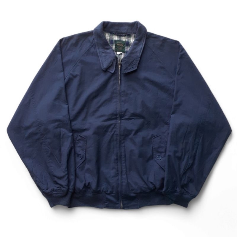 VINTAGE HARRINGTON JACKET TARTAN LINED