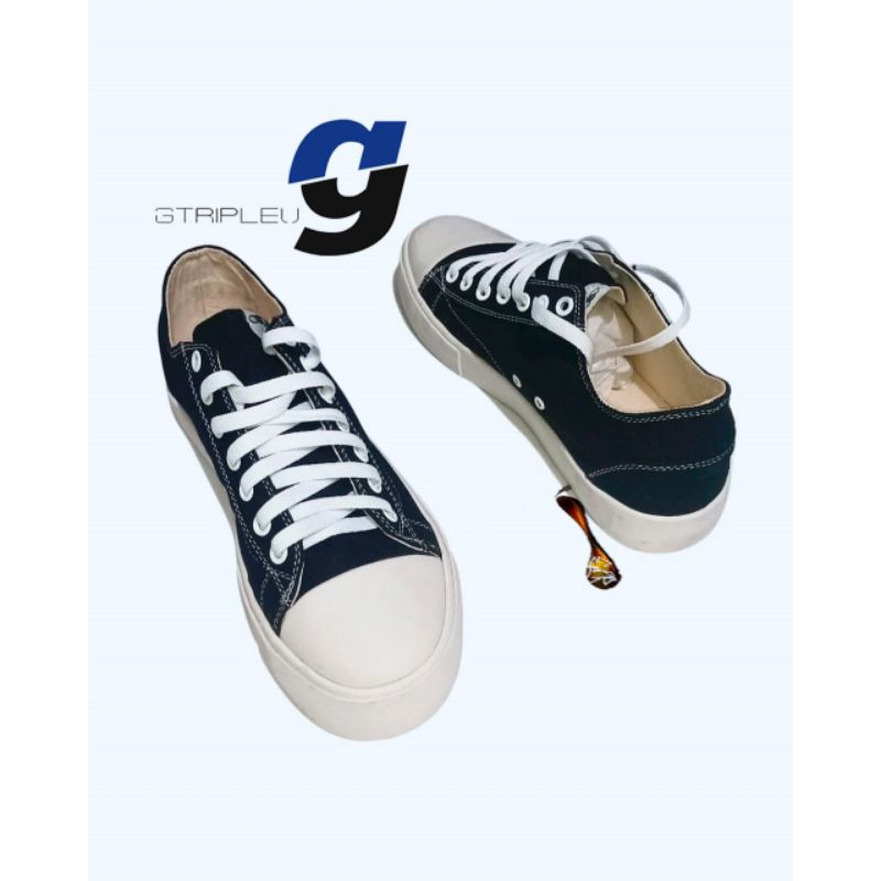 100% ORIGINAL by RAFHEOO RAFHEOO Footwear Sepatu Sneakers Pria Hsta Low Black