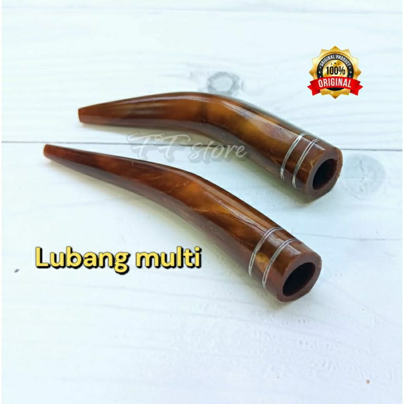 Pipa cangklong kayu kokka original 8cm lubang multy