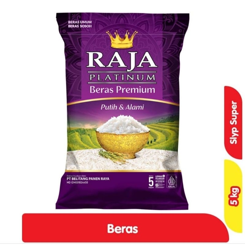 

Beras Raja Platinum 5kg