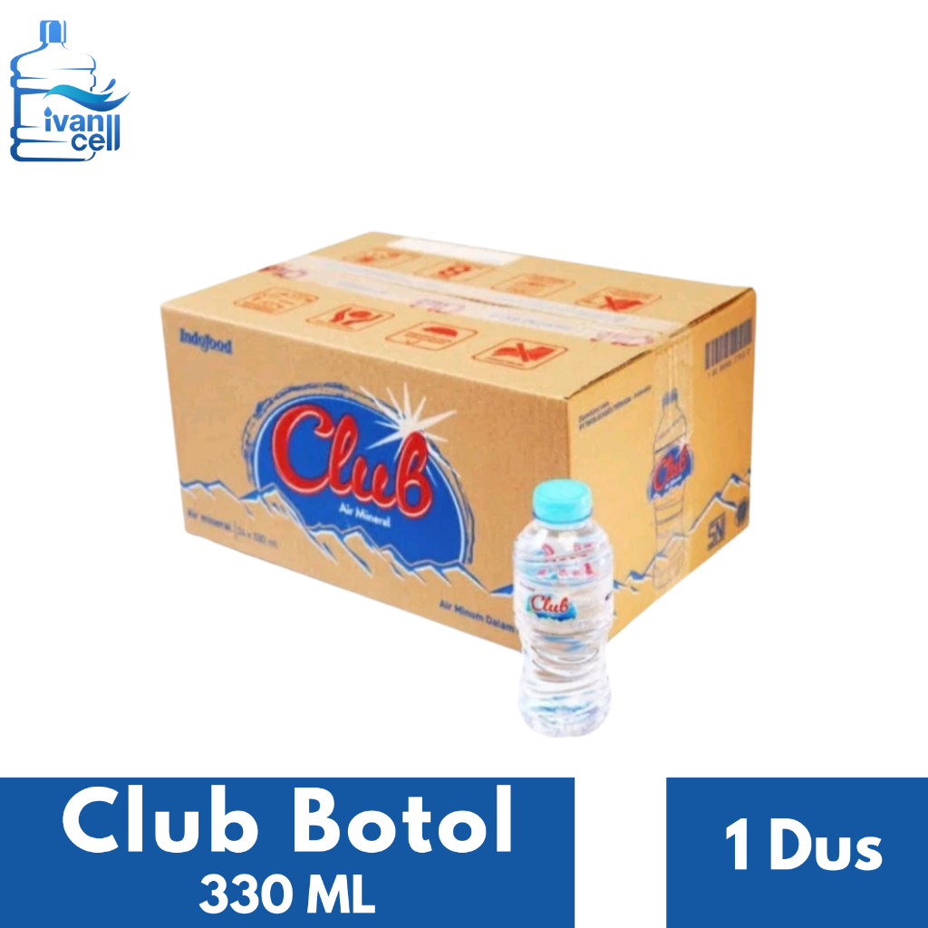 

⚡INSTANT⚡(1 DUS) CLUB BOTOL 330 ML isi 24 - ORIGINAL 100%