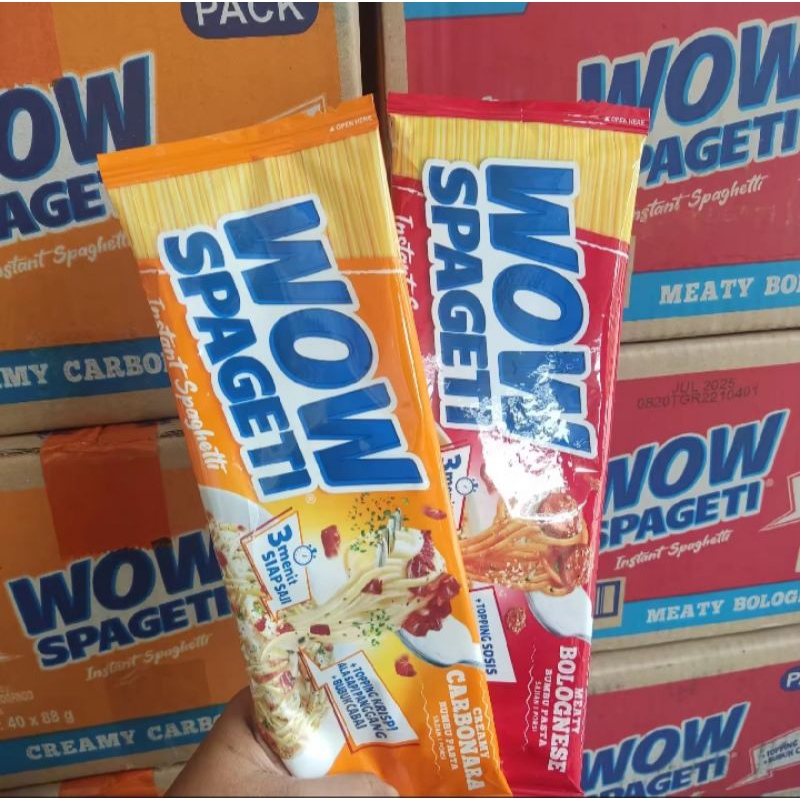

Pasta Mie Wow Spagetti 10 pcs