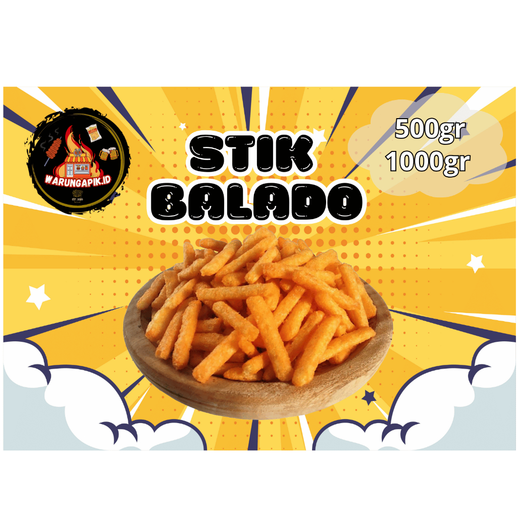 

STIK BALADO SNACK LEZAT JAWARA