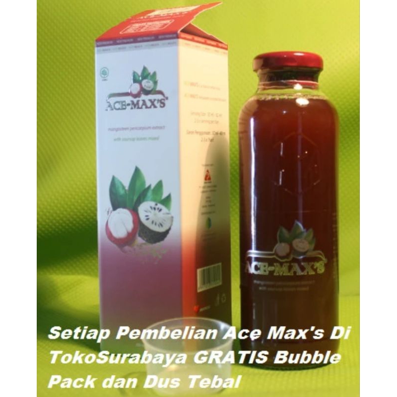 

Acemax // Ace Max // Acemax Ace Max's 100% Original Extrak Kulit Manggis