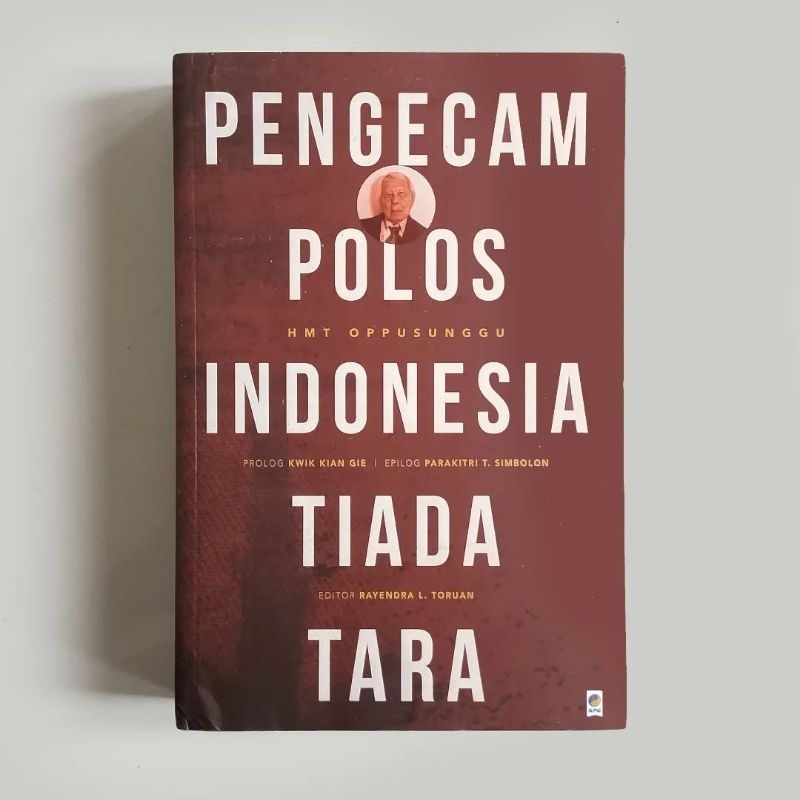 (Preloved) Pengecam Polos Indonesia Tiada Tara - HMT Oppusunggu. Original Bekas