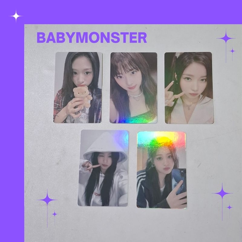 PC BABYMONSTER HOLOGRAM