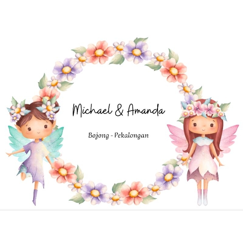 

Amplop Kondangan/Amlop Wedding/Amplop Custom Desain Kartun