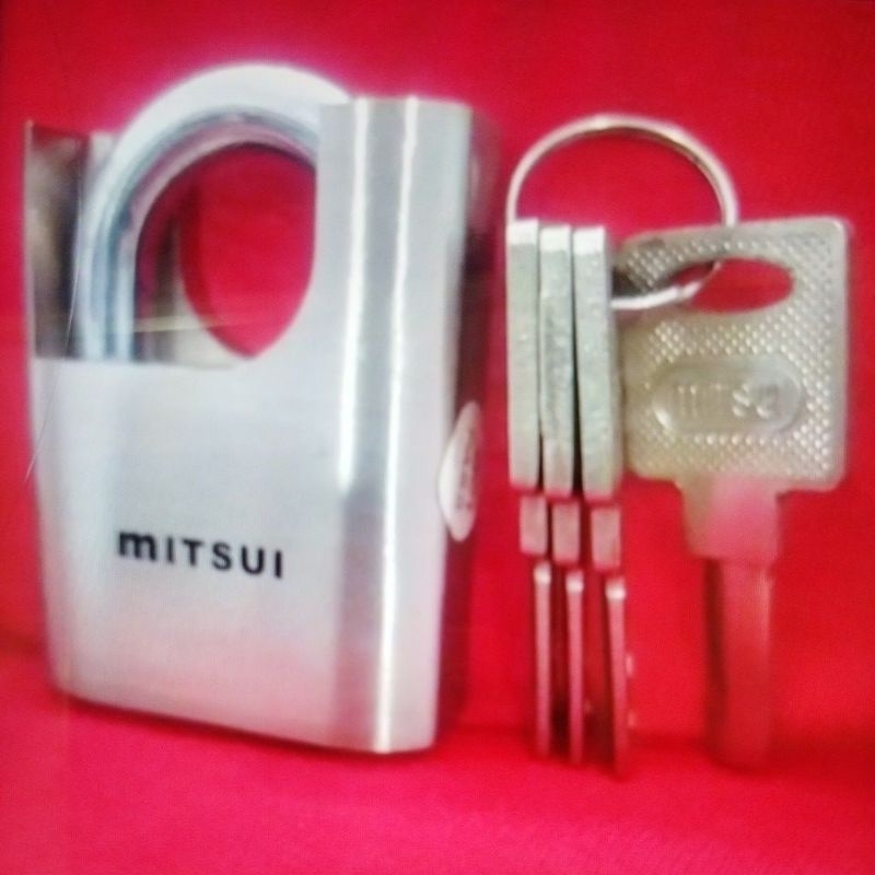 Gembok Mitsui MUPL 65 4 Anak Kunci