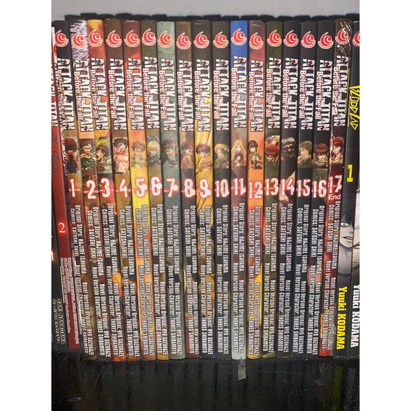 Komik Attack on titan before the fall 1-17 Fullset
