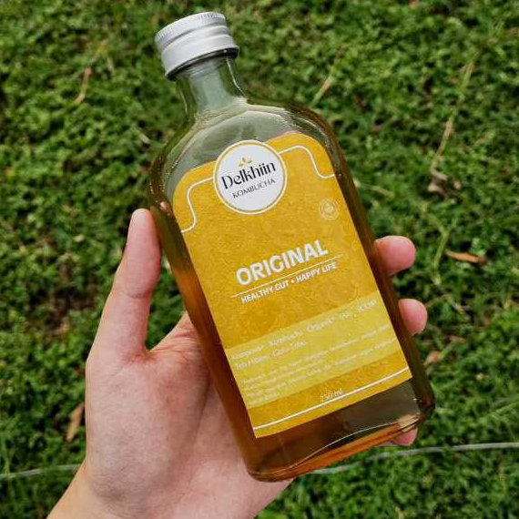 

Teh Fermentasi Kombucha 250ml by Delkhiin