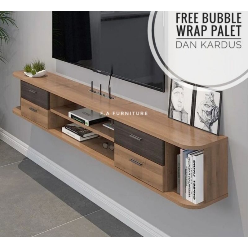 meja tv gantung minimalis, meja tv gantung minimalis modern, meja tv gantung minimalis modern terbar