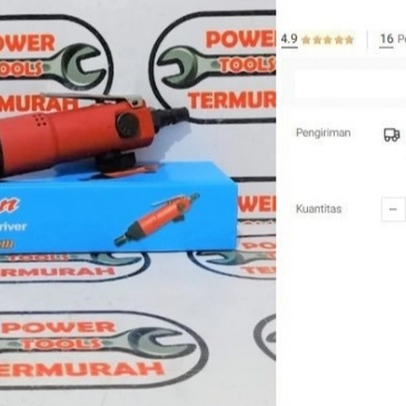 

Air Screw Driver SHOGUN Die Grinder Obeng Angin Air Screwdriver