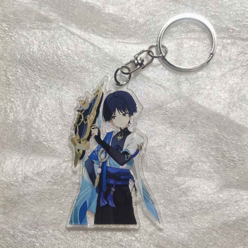 Wanderer Genshin Impact Keychain ganci gantungan kunci Wanderer