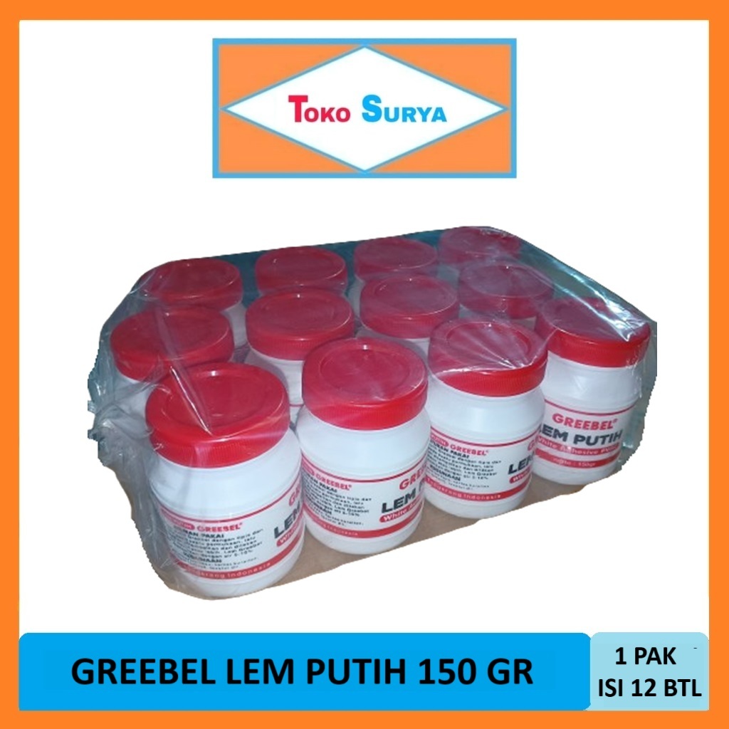 

Greebel Lem Putih Cair 12 Pcs x 150 Gr