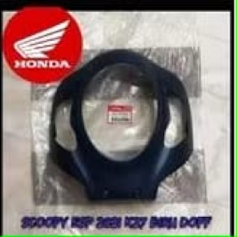 64301-K2F-N00ZP Cover front tameng panel lampu depan scoopy esp prestige 2021-2024 BIRU DOFF ORI AHM