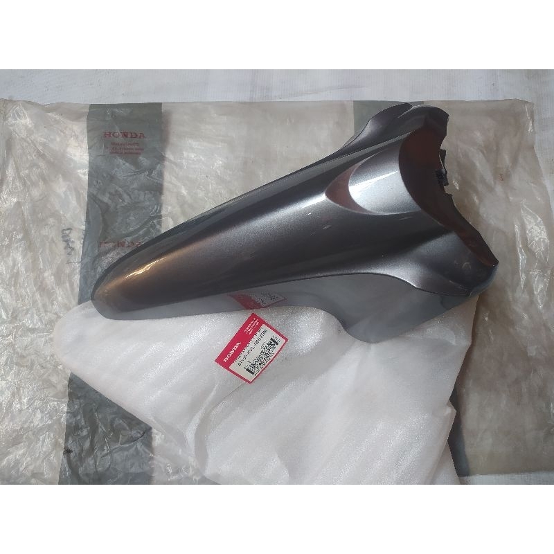 Spakbor depan Honda SUPRA X 125 NEW BATMAN Silver Abu  Original Baru AHM 61100-KVL-N00VSM