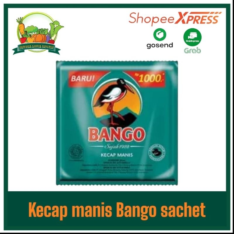 

kecap manis Bango sachet 20 ml & 60 ml - KIRIM INSTAN