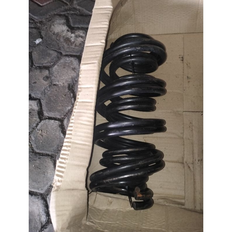 coil spring modifikasi toyota sienta depan belakang 2 jari