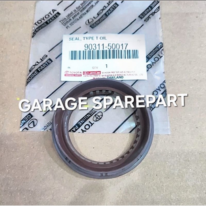 Oil Seal Type T / Seal Timing Cover Depan / Seal Crankshaft Front Innova Diesel -50017