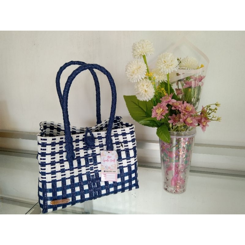 Tas anyaman bahan jali premium