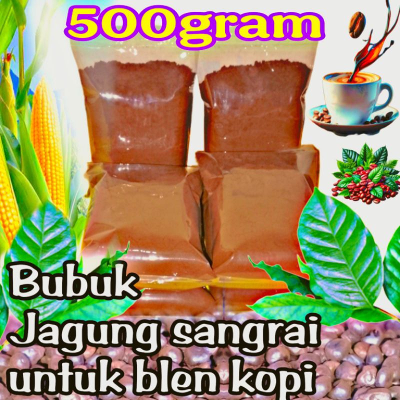 

Bubuk Jagung sangrai untuk blen kopi