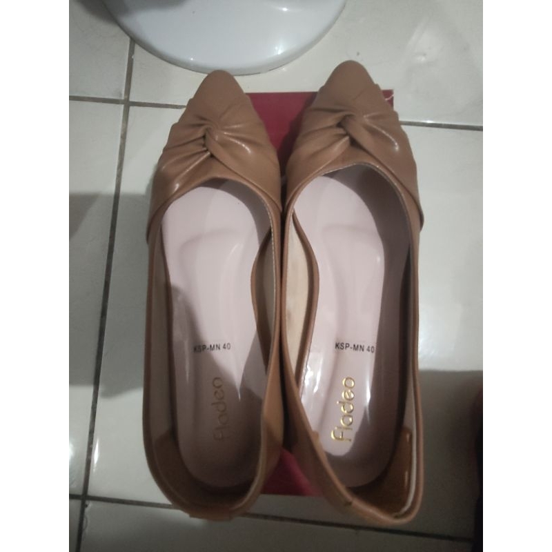 Fladeo Shoes Wanita, Sepatu Kerja Wanita, Sepatu Fladeo size 40