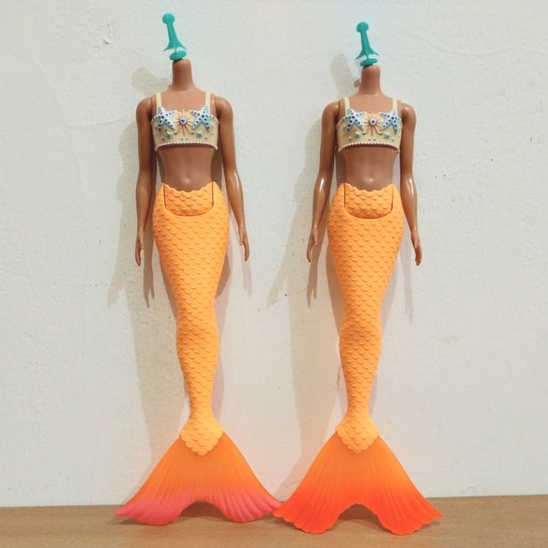 Body Barbie Mermaid Odile Mattel Original Doll Preloved Second Bekas Jadul