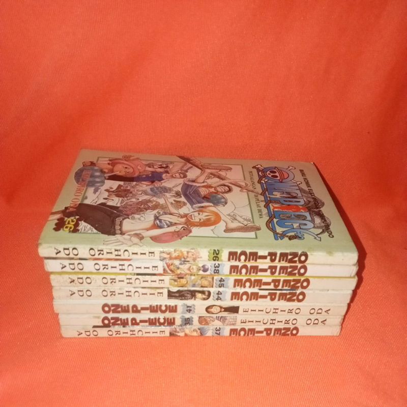 komik One piece vol 37/35/41/44/45/38/26/
