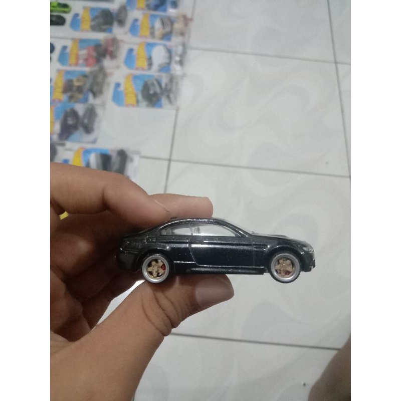 Hotwheels Custom loose Bmw m3 Swap ban karet