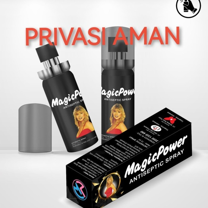 Bisa COD/BAYAR DI TEMPAT Magic Power Spray 15 ML Obat KuWat Spray Pria Tahan Lama KHUSUS PASUTRI ORI