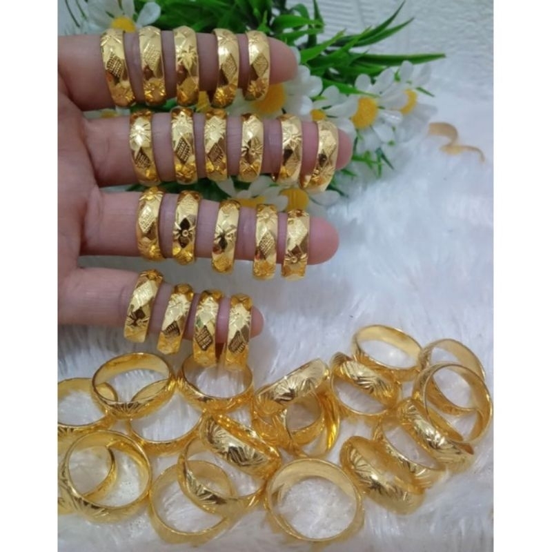 Cincin Emas 24 Karat Kadar 99%