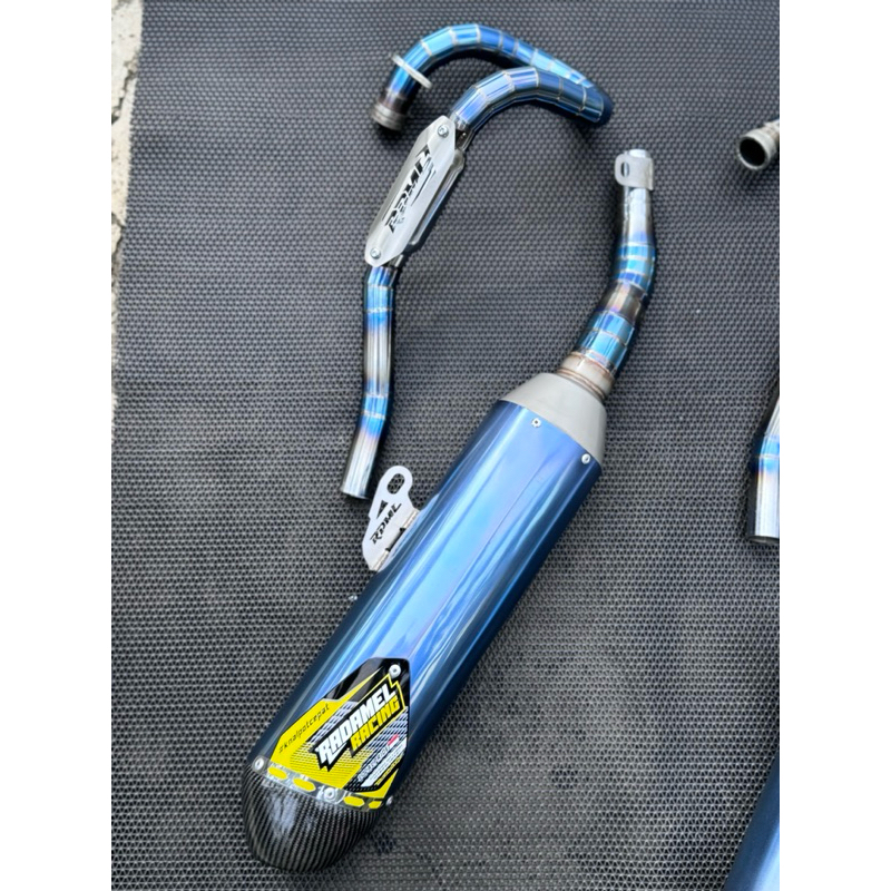 KNALPOT F4 ALA TITANIUM HEADER U | KLX | CRF | WR155| RADAMEL RACING