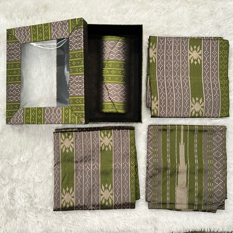 Kain Tenun Sarimbit/Couple Sutra Khas Bugis  “Limited Edition”