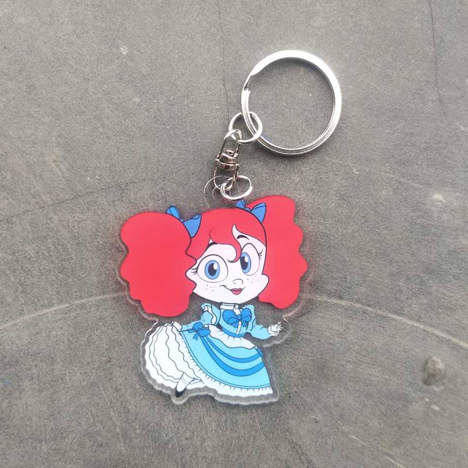 Gantungan Kunci Poppy Playtime Ganci Poppy Playtime Gantungan Kunci Akrilik Poppy Playtime HD High Q