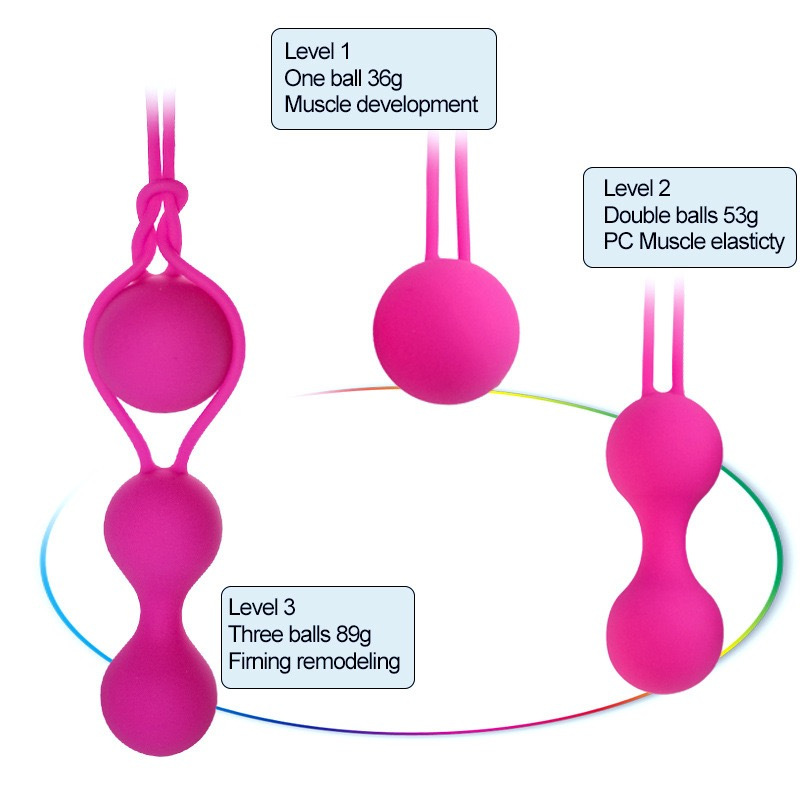 lilo Kegel ball Bola Kegel Ball Exercise Muscle V Setelah Lahiran Normal Manual dan Getar Ball Kegel