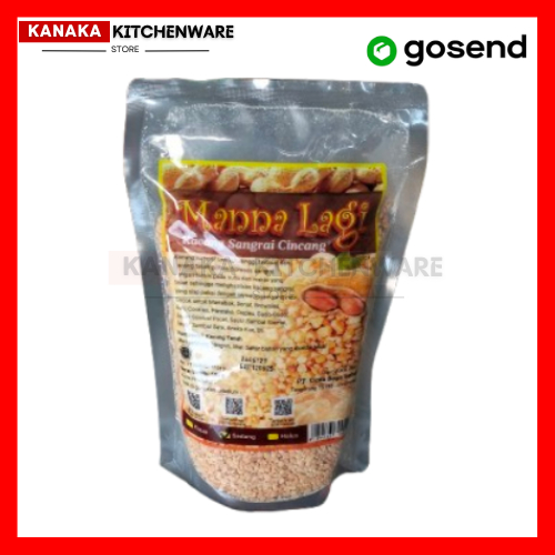 

KACANG SANGRAI CINCANG MANNALAGI 500GR / TOPPING / BAHAN KUE