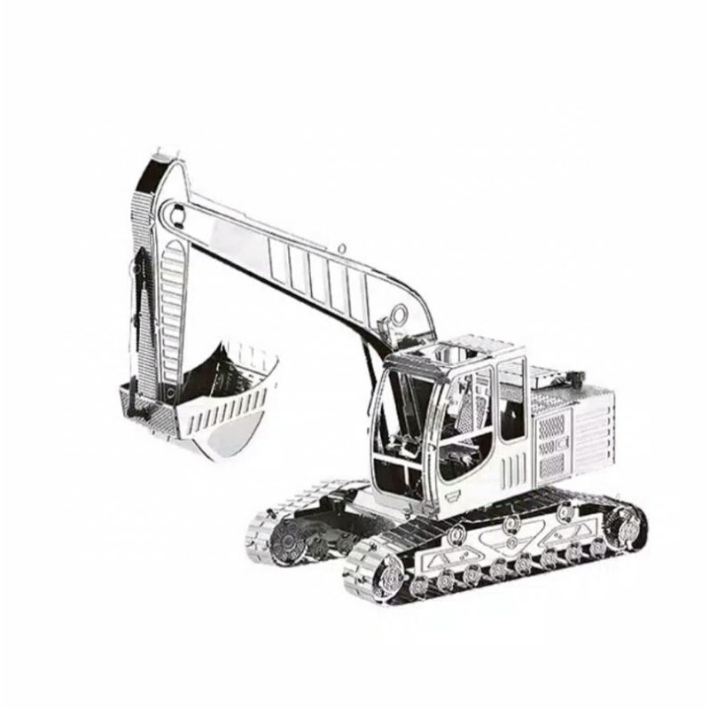 excavator miniatur rakit
