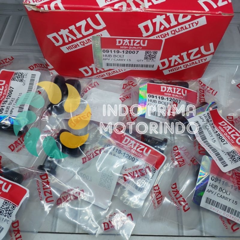 Baut Roda Daizu Apv Futura Carry 1.5 09119-12007