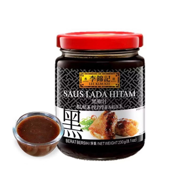 

Lee Kum Kee Black Pepper Sauce/Saus Lada Hitam 230gr